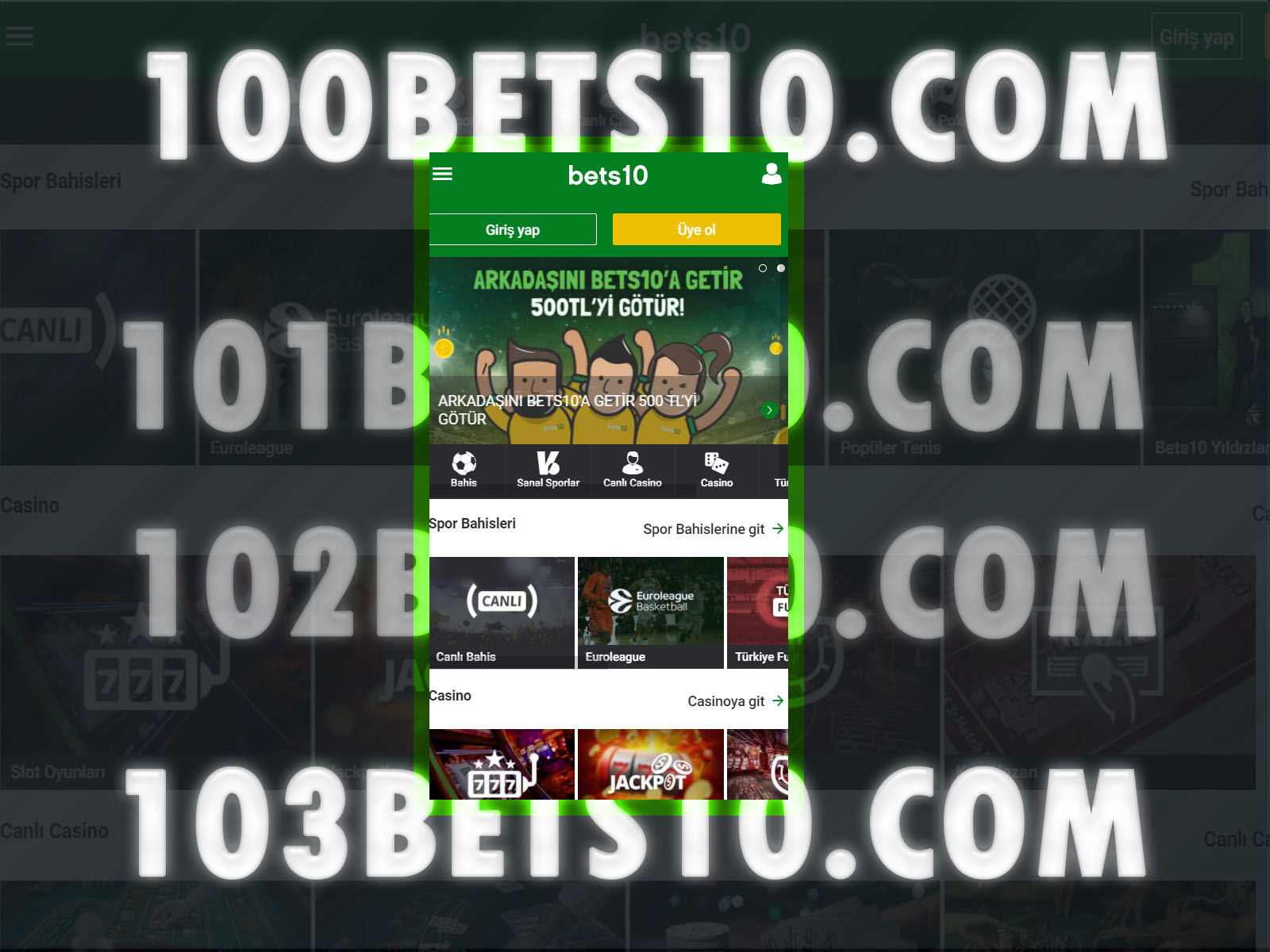 100Bets10 - 101Bets10 - 102Bets10 - 103Bets10